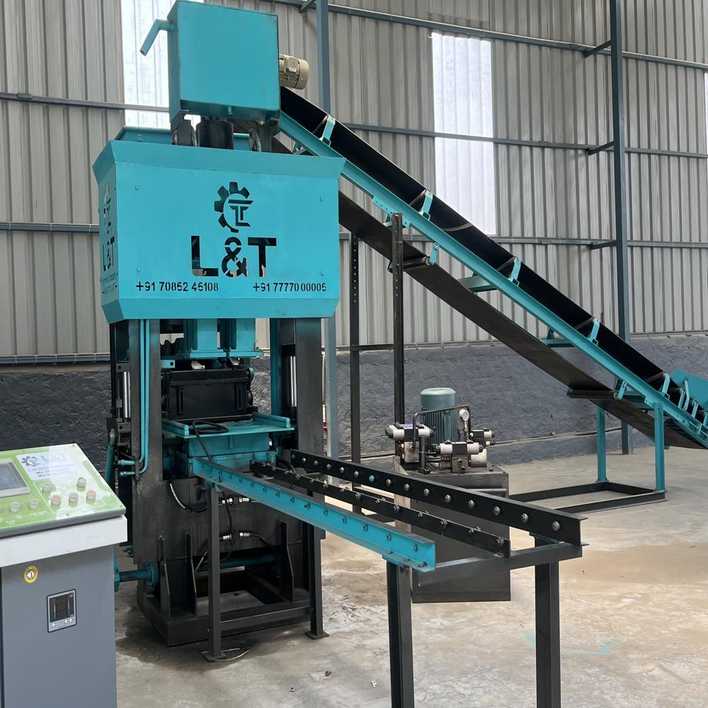 Automatic Fly Ash Brick Making Machine - 6 Cavity