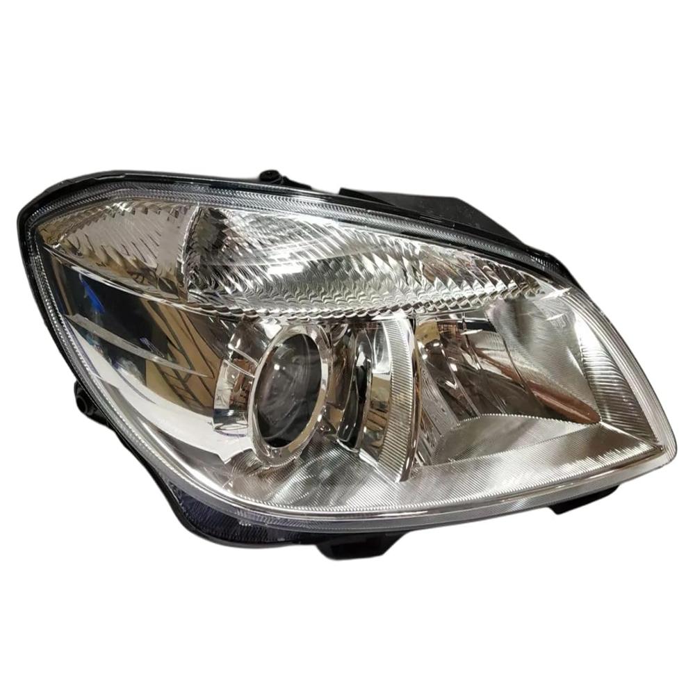 K D Headlight For Skoda With Projector, 2008-2016 (White) - Body Material: Plastic