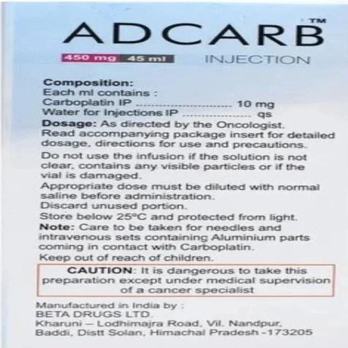 Adcarb 450 mg Injection