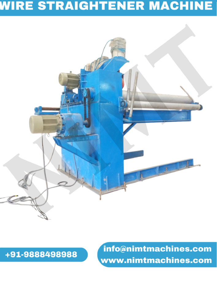 Wire Straightener Machine - Application: Industrial