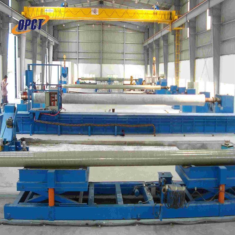 Grp Fiberglass Pipe Filament Winding Machine - Automatic Grade: Semi-Automatic