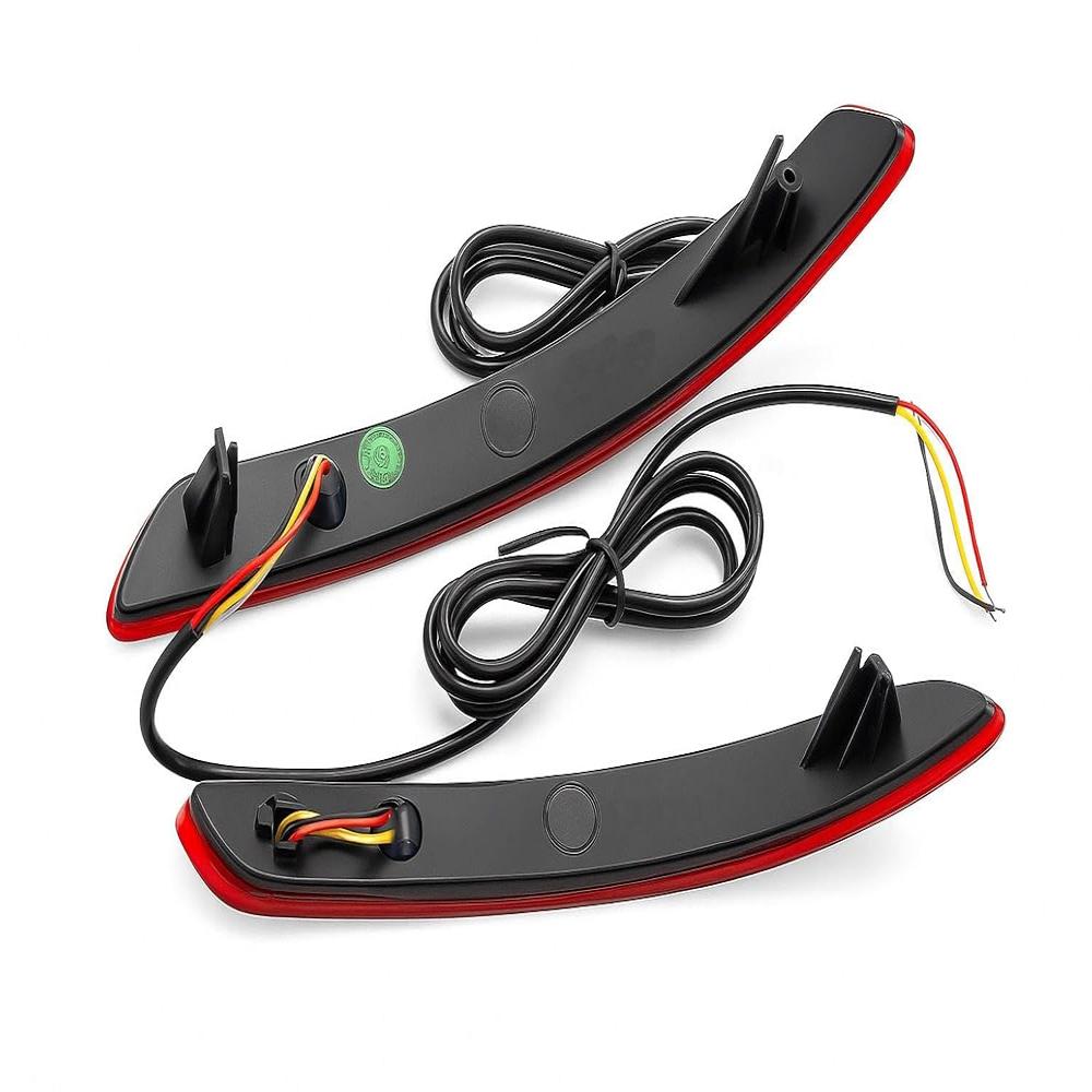 K D LED Bumper Reflector Lights for Innova Crysta 2016-NOW