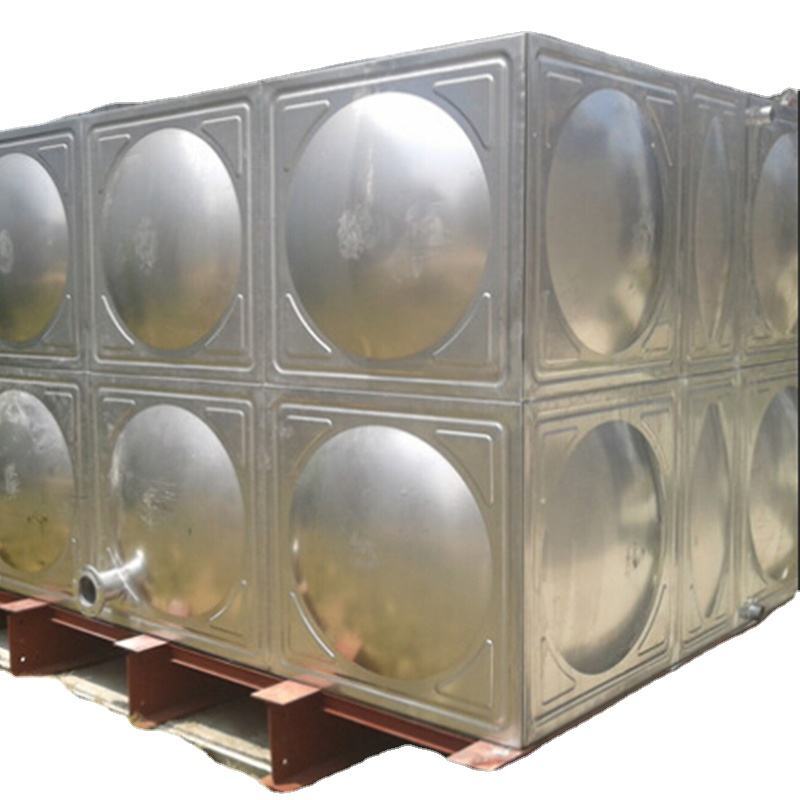 Stainless Steel 304 316 Water Storage Tank - Color: Silver