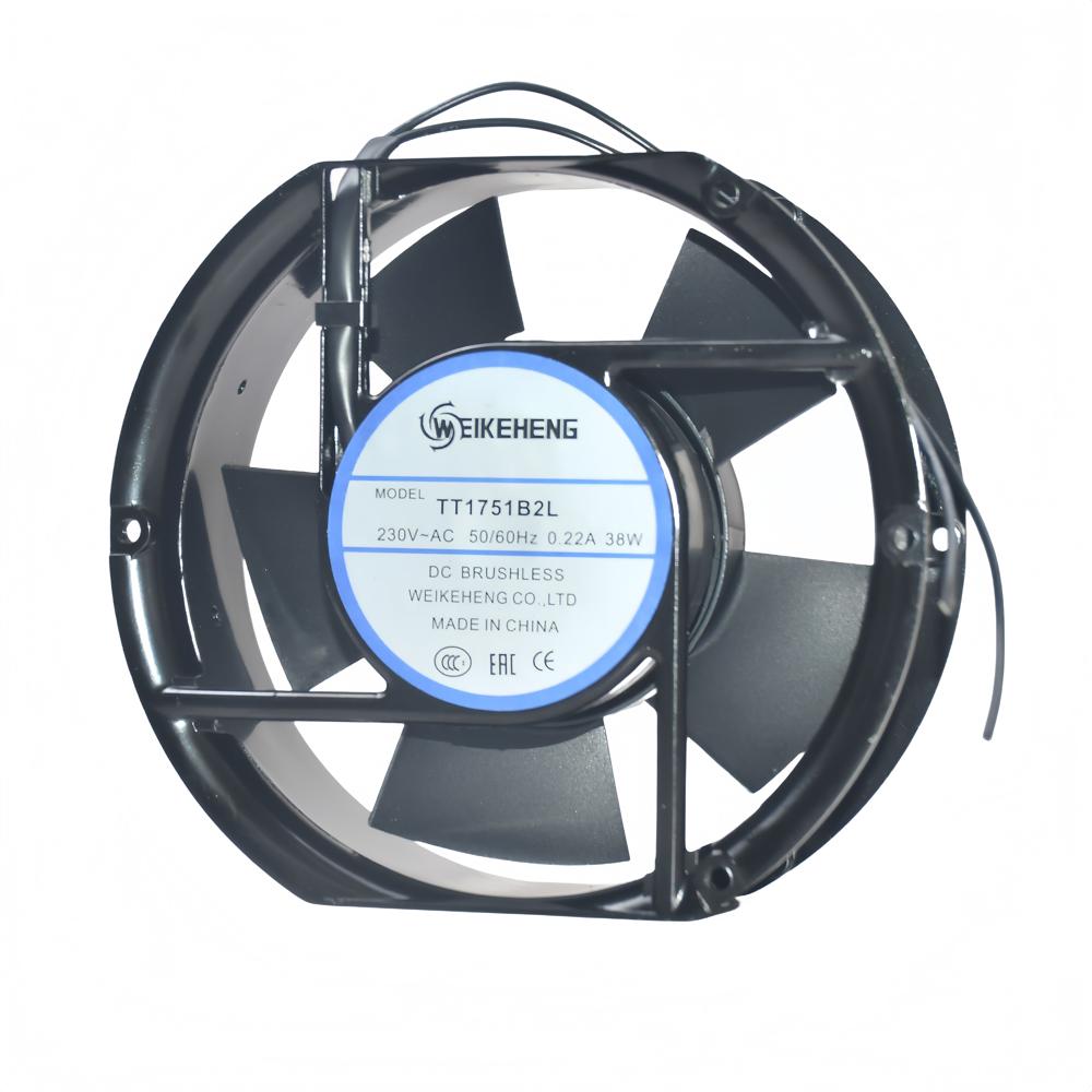 WEIKENHENG TT1751B2L 230V 0.22A 17251mm Ball Bearing Wall Mounted Bearing Axial Flow Cooling Fan