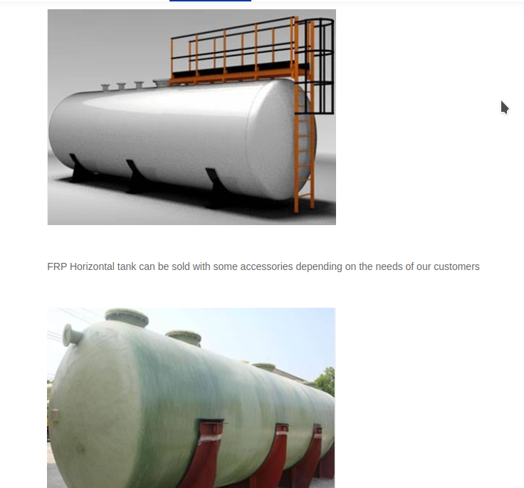 Frp Septic Tank - Color: Green