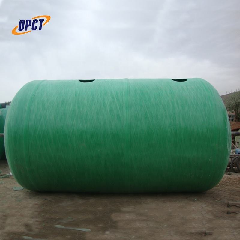 Fiberglass Septic Tank - Color: Green