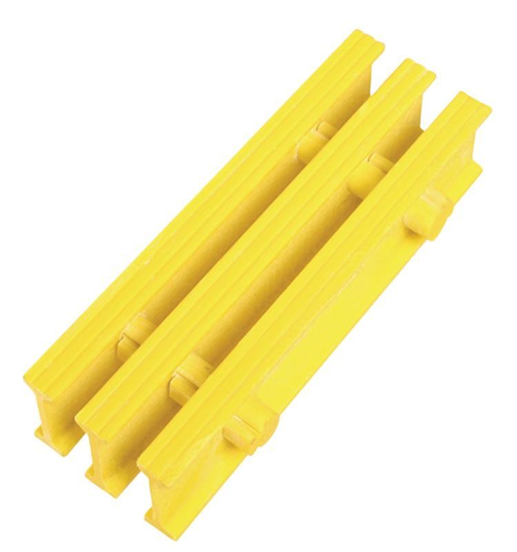 High-Strength Pultruded Grating - Color: Yellow