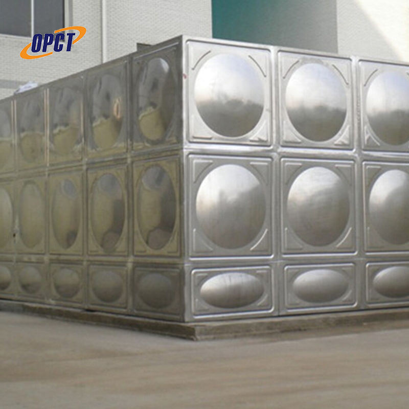 304 Stainless Steel Water Tank - Color: Silver