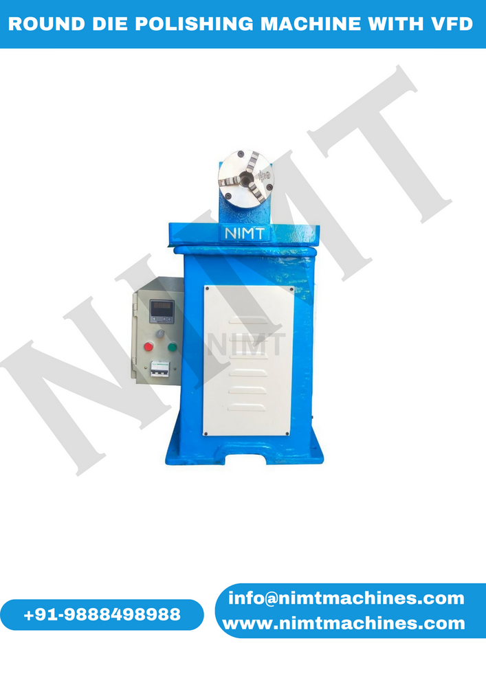Round Die Polishing Machine With VFD