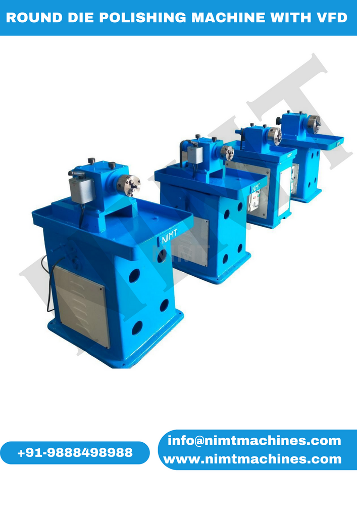 Round Die Polishing Machine With VFD