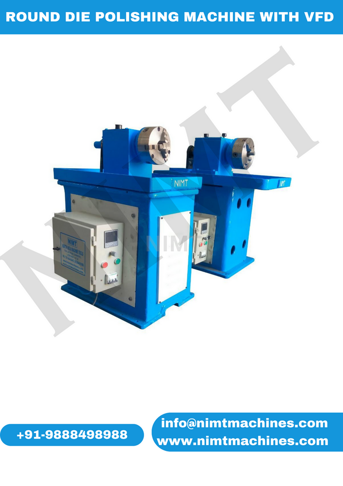 Round Die Polishing Machine With VFD