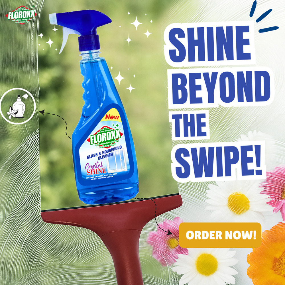 Crystal Shine Glass And Household Cleaner - Color: Blue