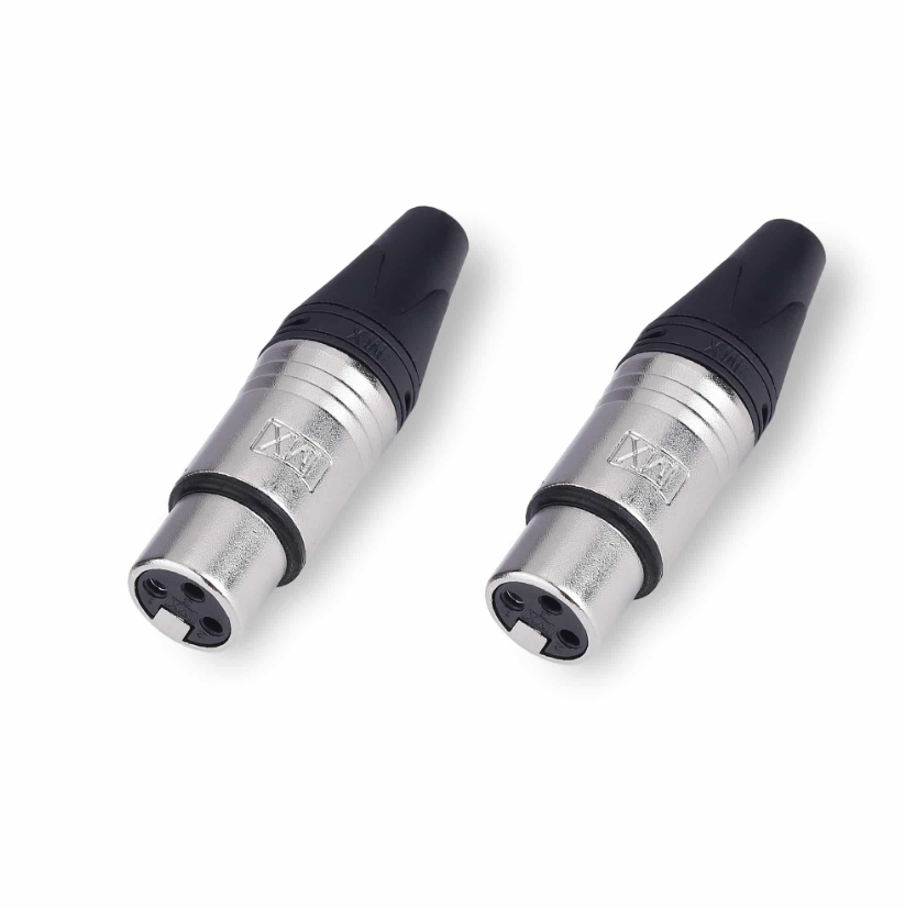 Mx 3pin Extension Female Connector - Mx2974 - Color: Silver