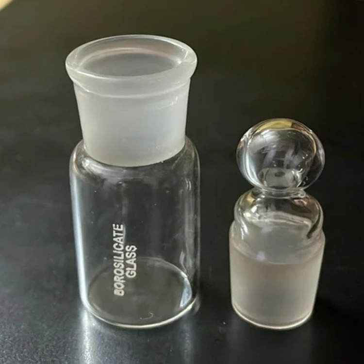 Weighing Bottles - High-quality Glass, 5 X 40 Inches, Transparent Color | Ideal For Industrial Lab Use, Durable Design With Warranty