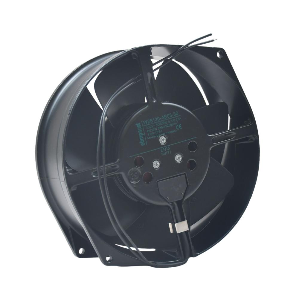 EBM PAPST W2S130-AB03-30 230V 0.3/0.25A High Temperature Ball Bearing Electric Powered Cooling Fan