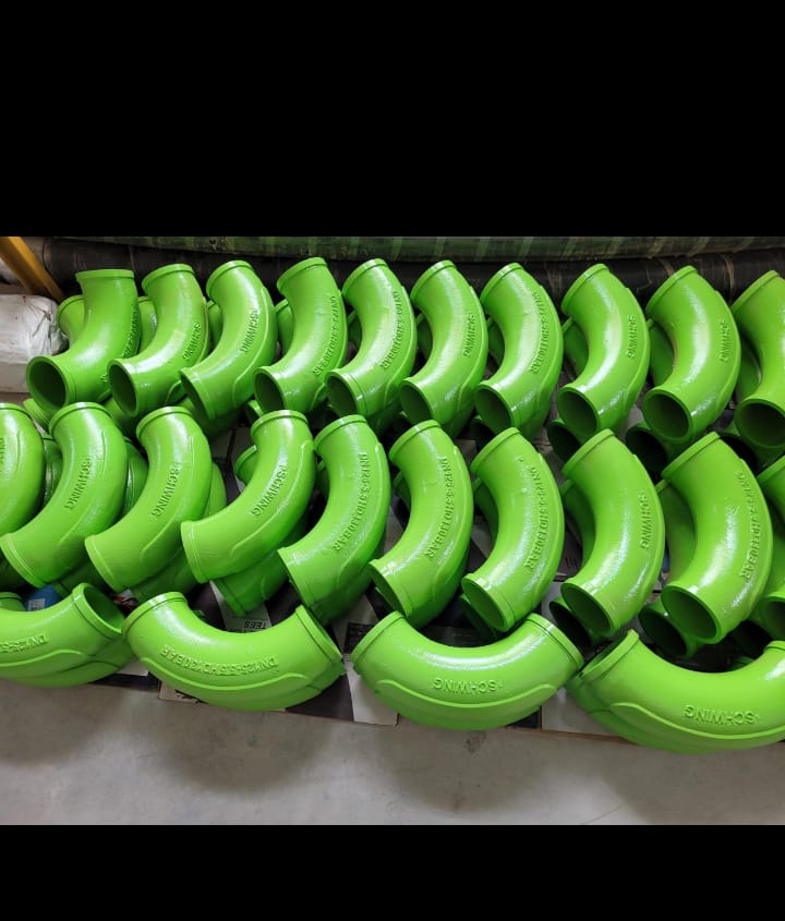 90 Dg Bend - Long And Short - Color: Green