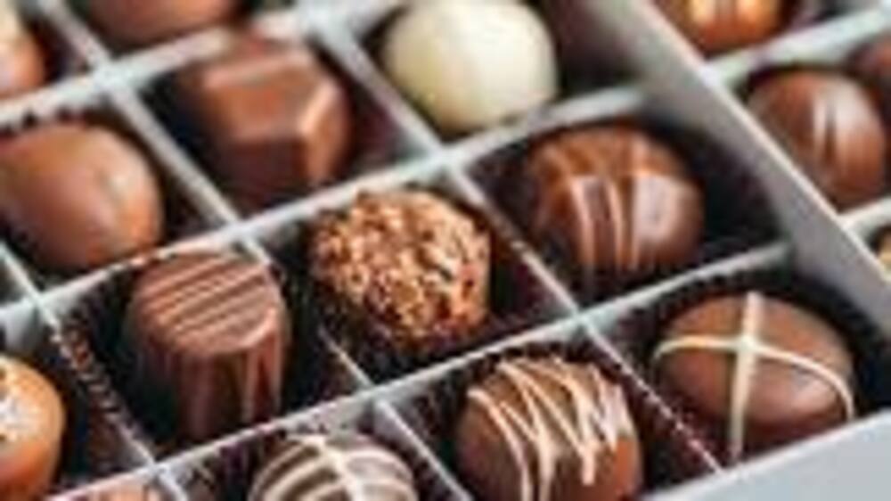 home made choclate box