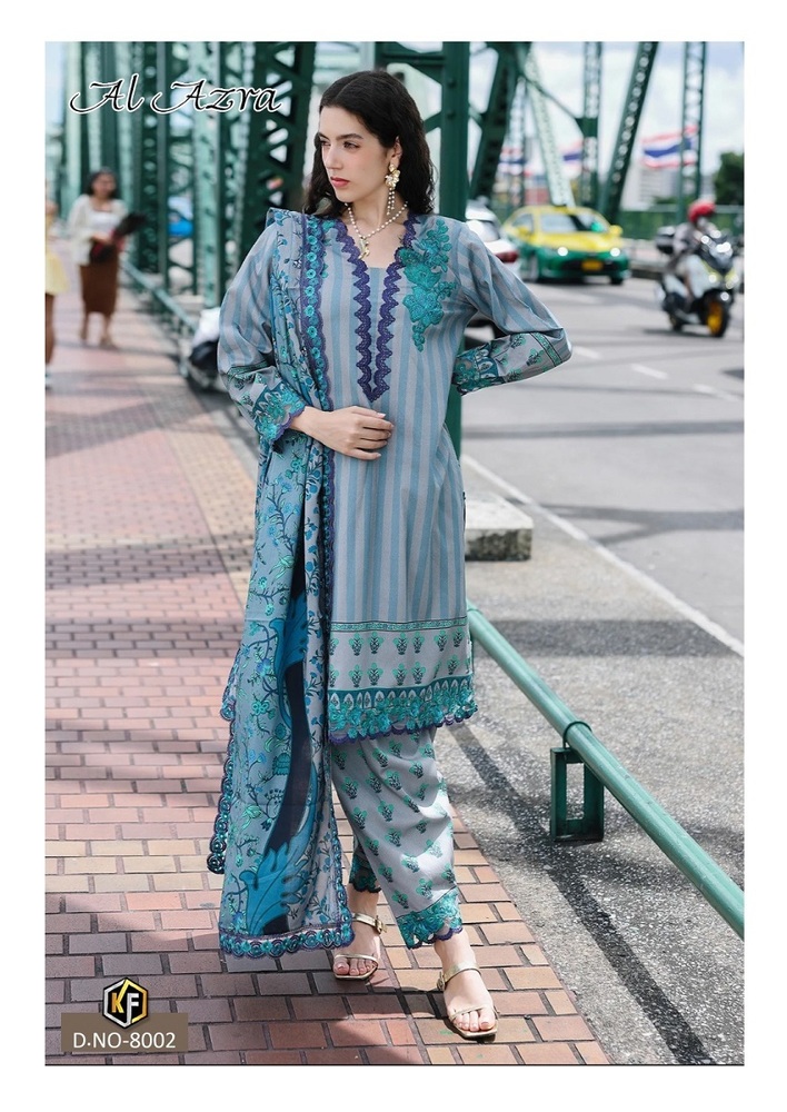 Keval Alazara Vol-8 Karachi Dress Material