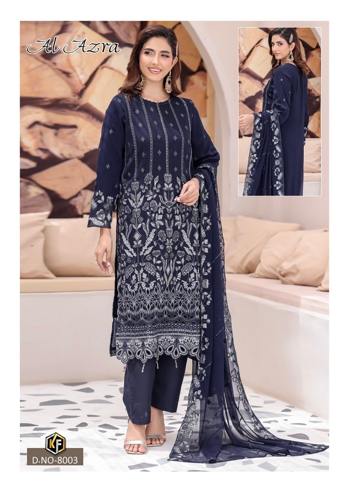 Keval Alazara Vol-8 Karachi Dress Material