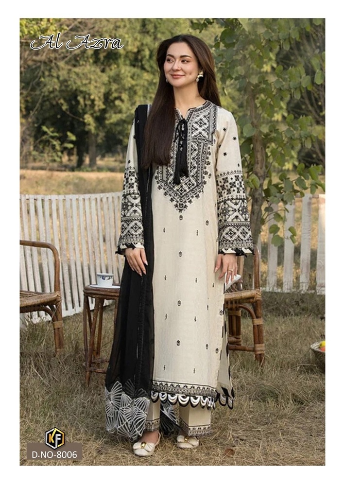 Keval Alazara Vol-8 Karachi Dress Material