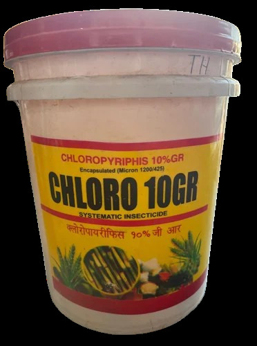 Chlorphyrhriphos 10%Gr Insecticide - Application: Agriculture