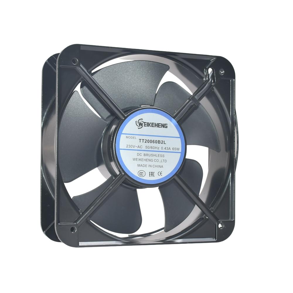 WEIKENHENG TT20060B2L FP-20060EX-S1-B 230V 65W 0.43 12038mm Ball Axial Flow Cooling Fan