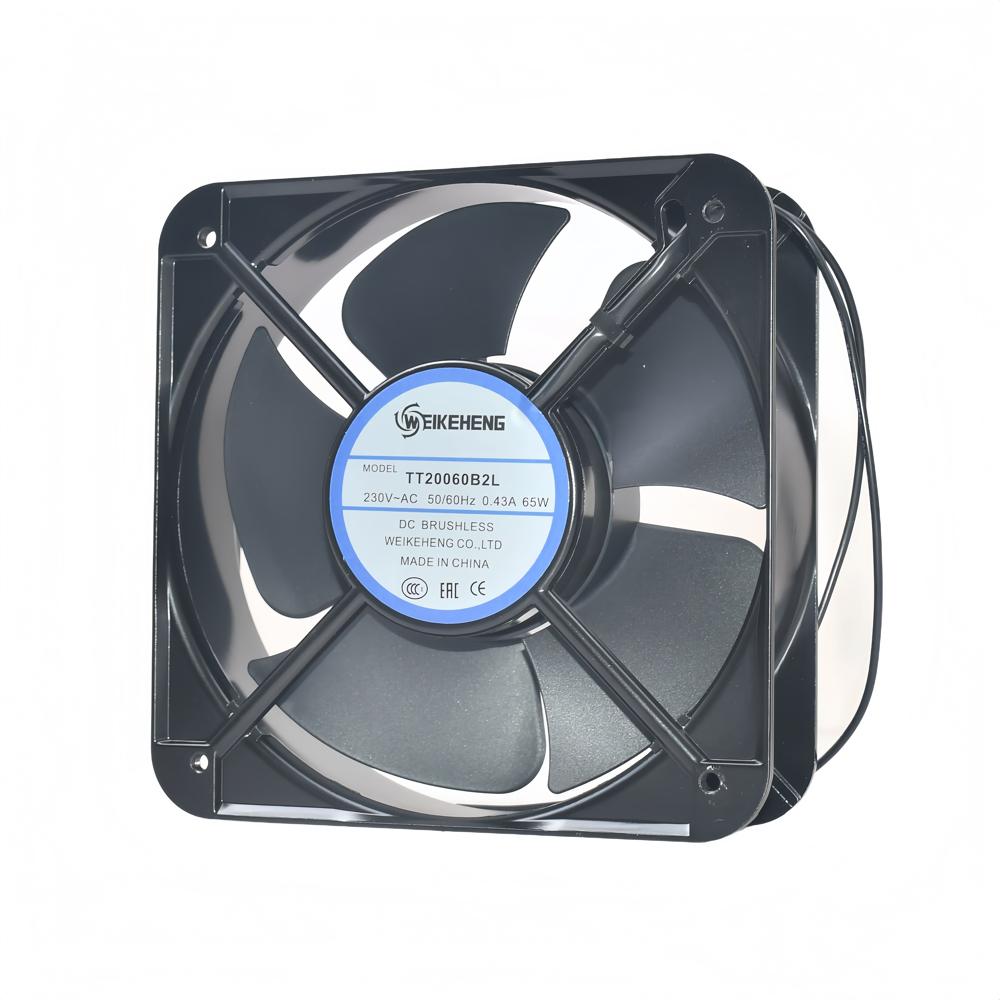 WEIKENHENG TT20060B2L FP-20060EX-S1-B 230V 65W 0.43 12038mm Ball Axial Flow Cooling Fan