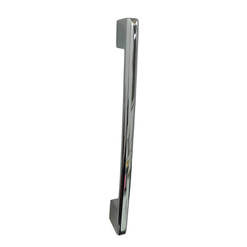  D Panel Handle 8 Inch Silver