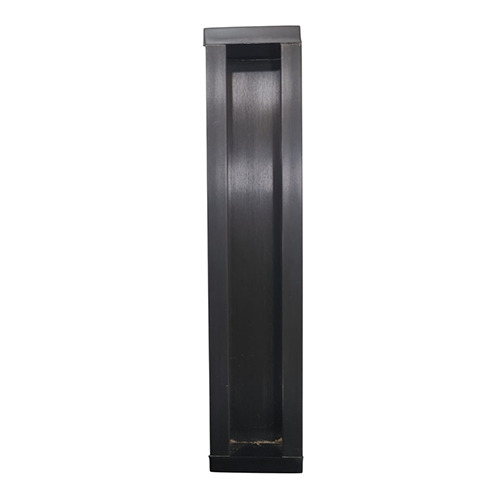 8 Inch Black Roma Conceal Handle - Application: Doors / Cabinets / Windows