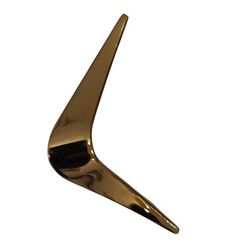 3 Inch Gold V Knob - Color: As Per Availability