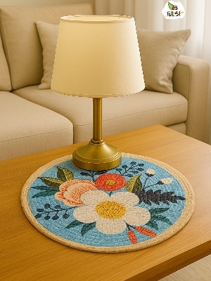 Printed Mats - Shape: Round