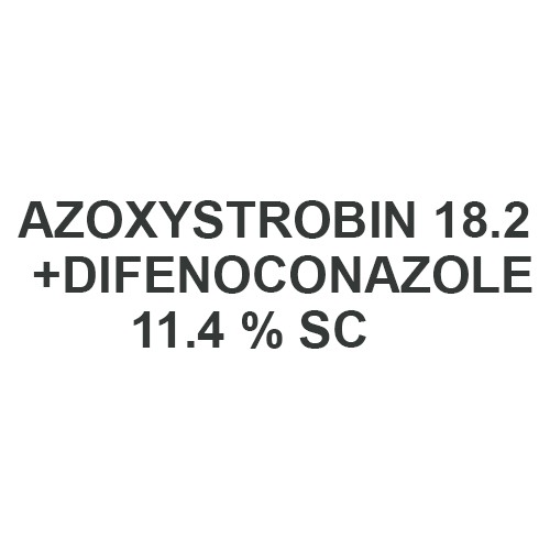 AZOXYSTROBIN 18.2 +DIFENOCONAZOLE 11.4 % SC