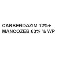 CARBENDAZIM 12%+ MANCOZEB 63% % WP