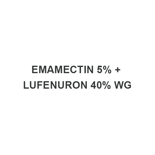 EMAMECTIN 5% + LUFENURON 40% WG
