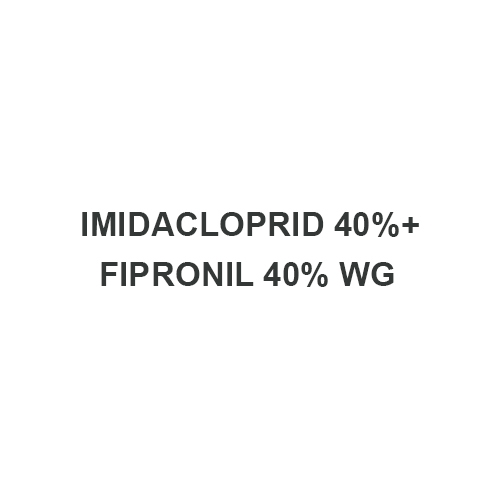 IMIDACLOPRID 40%+ FIPRONIL 40% WG