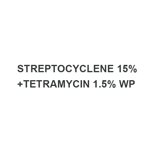 STREPTOCYCLENE 15%+TETRAMYCIN 1.5% WP