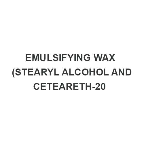 Emulsifying Wax (Stearyl Alcohol and Ceteareth-20