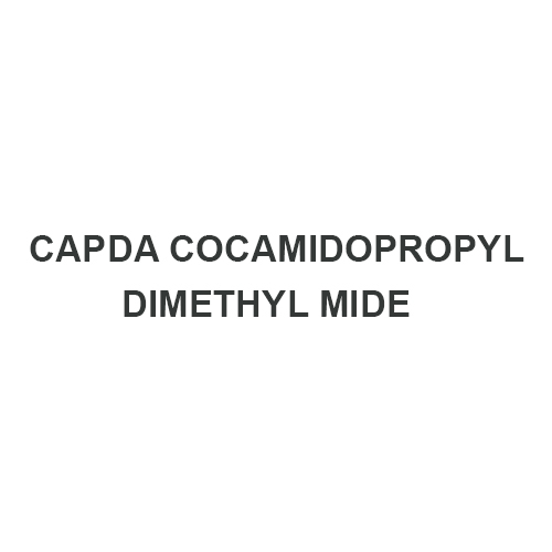 CAPDA COCAMIDOPROPYL DIMETHYL MIDE