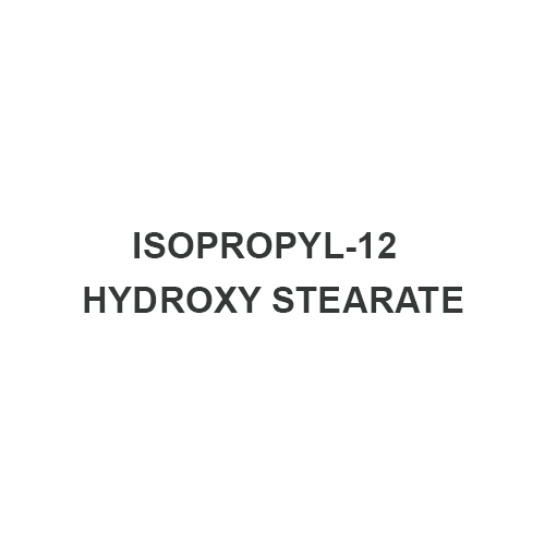 ISOPROPYL-12 HYDROXY STEARATE