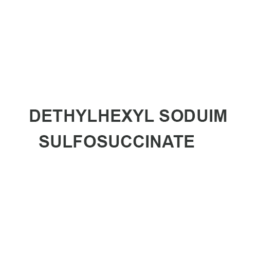 Dethylhexyl soduim  sulfosuccinate