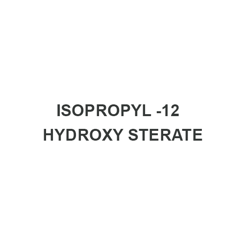 ISOPROPYL -12 HYDROXY STERATE