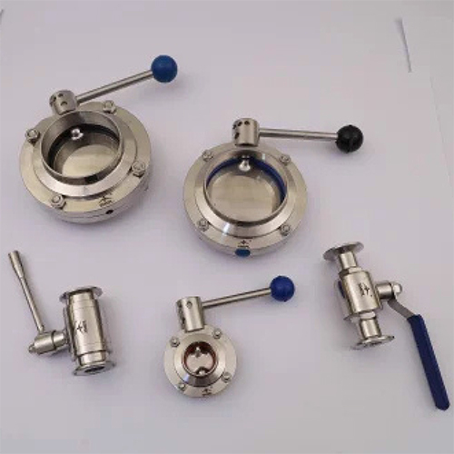 Butterfly Valve - Color: Silver