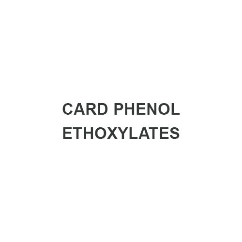 CARD PHENOL ETHOXYLATES