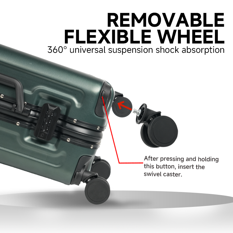 RGB LED Screen Trolley Bag | App Programmable Smart Luggage for Business & Travel