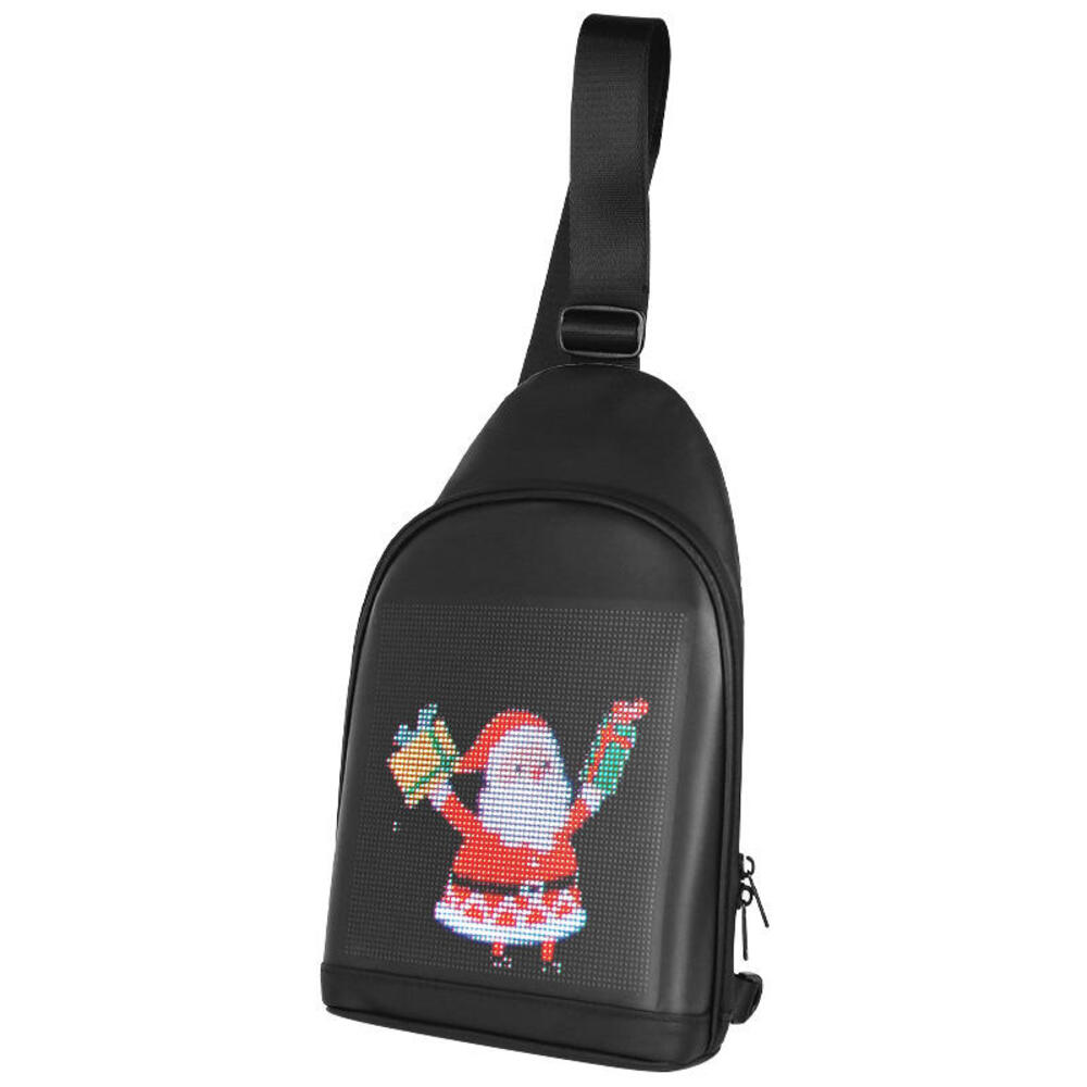 Smart Bluetooth LED Display Backpack | Programmable Advertising Bag for Men & Women | Waterproof USB Charging Travel Bag