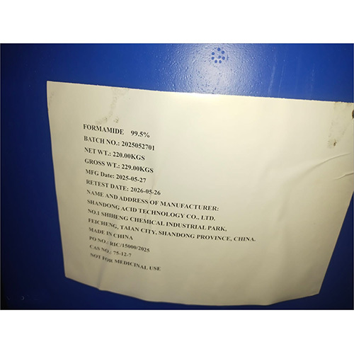 Formamide Chemical - Application: Industrial