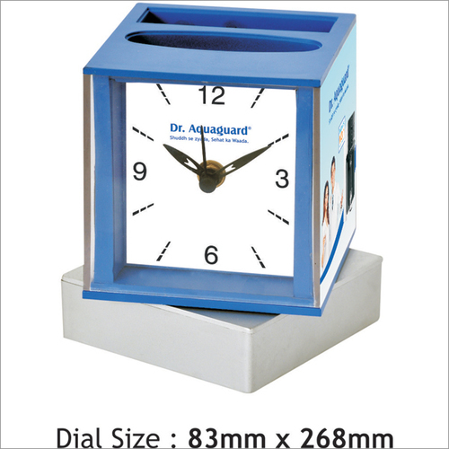 Small Table Clocks - Color: Blue