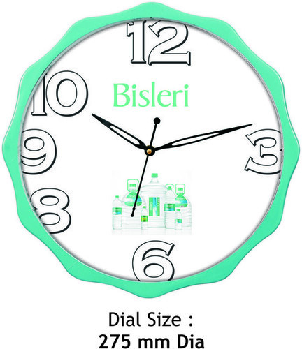 Decorative Wall Clock - Color: Green