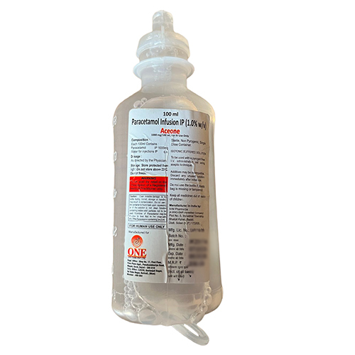 100 ML Paracetamol Infusion IP