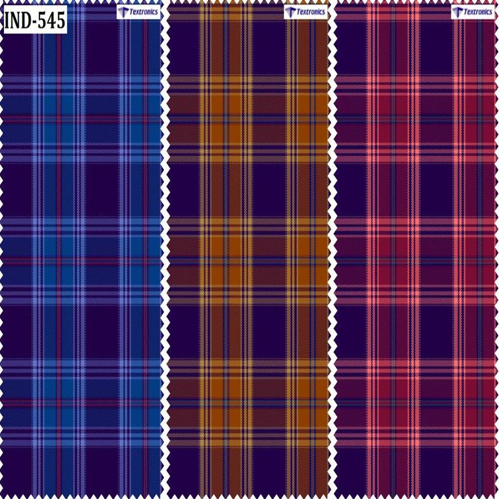 Pc Grey Checks Fabric - Attributes: Washable